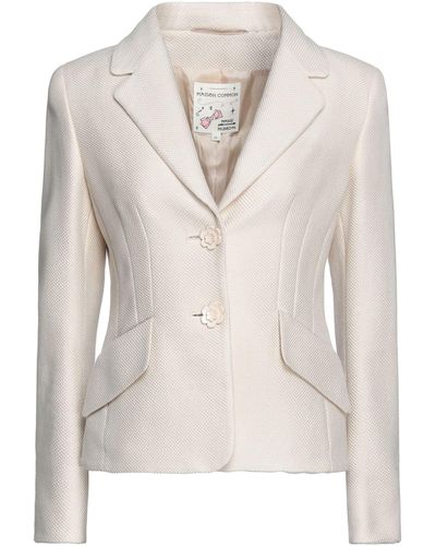Maison Common Suit Jacket - White