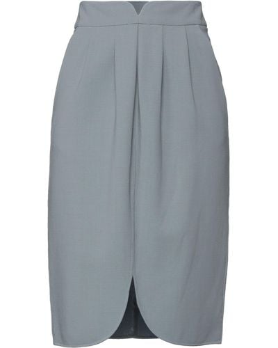 Giorgio Armani Midi Skirt - Gray