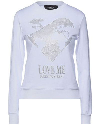 Ermanno Scervino Sweat-shirt - Bleu