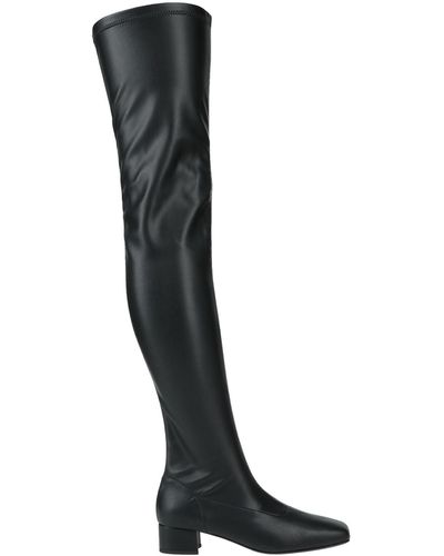 Erika Cavallini Semi Couture Knee Boots - Black