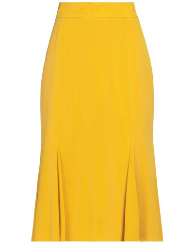 Dolce & Gabbana Midi Skirt - Yellow