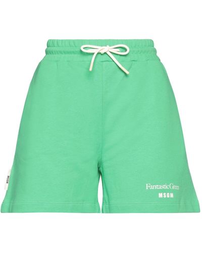 MSGM Shorts et bermudas - Vert
