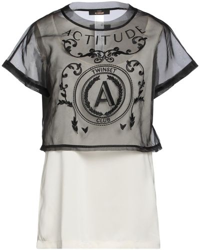 Actitude By Twinset T-shirt - Grey