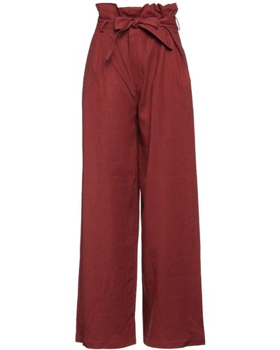 Pepe Jeans Trousers - Red