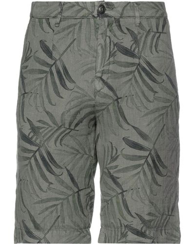 40weft Military Shorts & Bermuda Shorts Linen - Gray