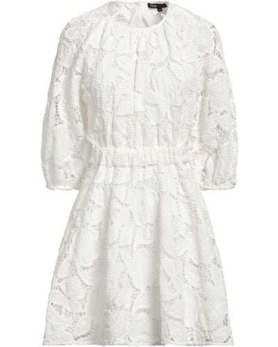 Maje Mini-Kleid - Weiß