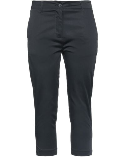 Alpha Studio Cropped Trousers - Blue