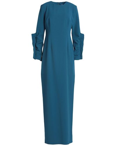 Safiyaa Long Dress - Blue