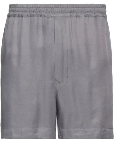 Ann Demeulemeester Shorts & Bermuda Shorts Viscose, Cupro - Gray