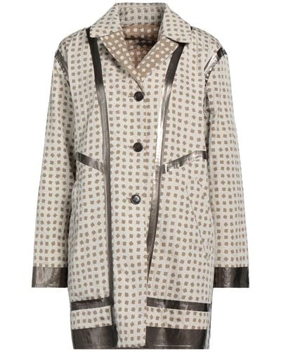 Esemplare Overcoat & Trench Coat - White