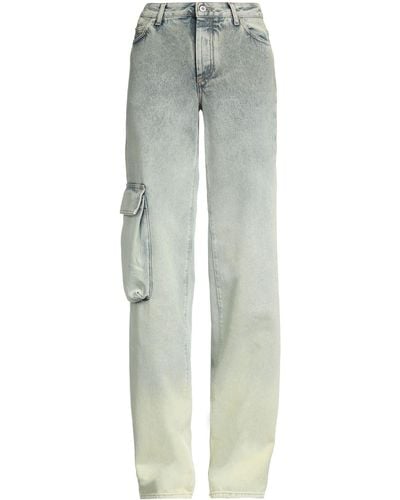 Off-White c/o Virgil Abloh Pantaloni Jeans - Grigio