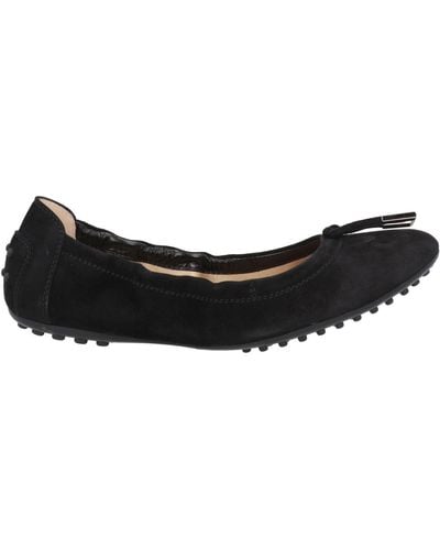 Tod's Ballet Flats Leather - Black