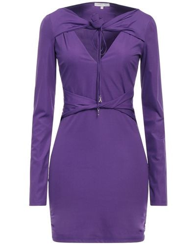 Patrizia Pepe Mini Dress - Purple