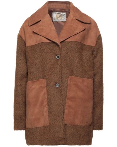 Vintage De Luxe Coat - Brown