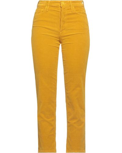 Mother Pants - Yellow