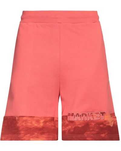 Market Shorts & Bermuda Shorts - Red