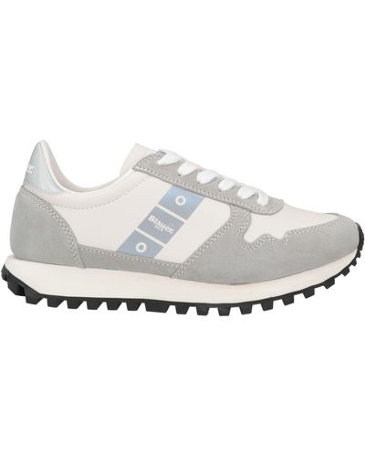 Blauer Sneakers - Bianco