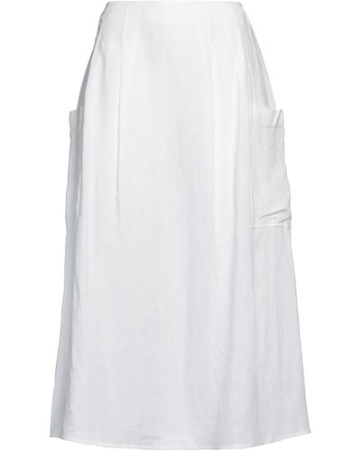 Cristina Bonfanti Midi Skirt - White