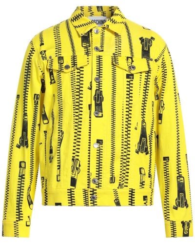 Moschino Denim Outerwear - Yellow