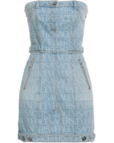 Versace Mini-Kleid - Blau