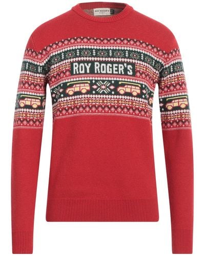 Roy Rogers Sweater Viscose, Polyamide, Wool, Cashmere - Red