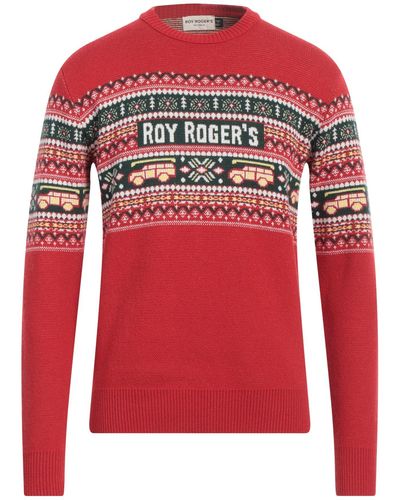Roy Rogers Jumper Viscose, Polyamide, Wool, Cashmere - Red