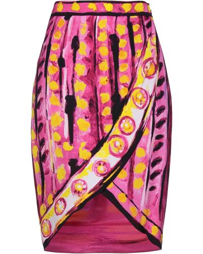 Moschino Midi Skirt - Multicolour