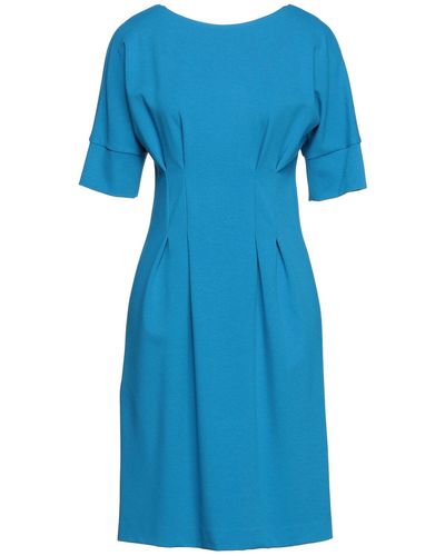 Caractere Midi Dress - Blue