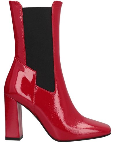 Islo Isabella Lorusso Ankle Boots Calfskin - Red