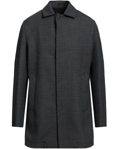 Liu Jo Liu •Jo Lead Coat Cotton, Polyester, Virgin Wool - Black