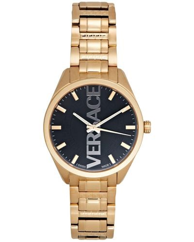 Versace Wrist Watch - Metallic