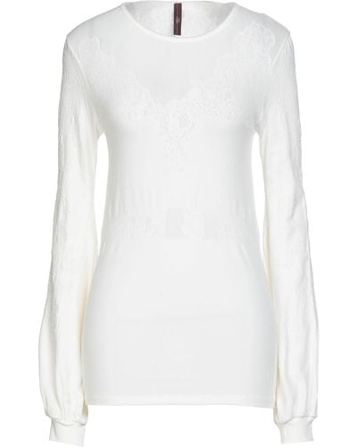 High T-shirt - Bianco
