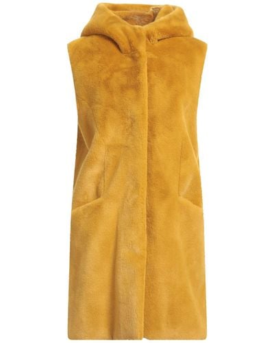 Betta Corradi Teddy Coat - Yellow