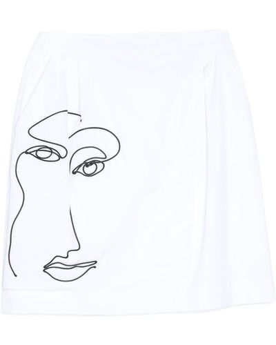 Moschino Mini Skirt - White
