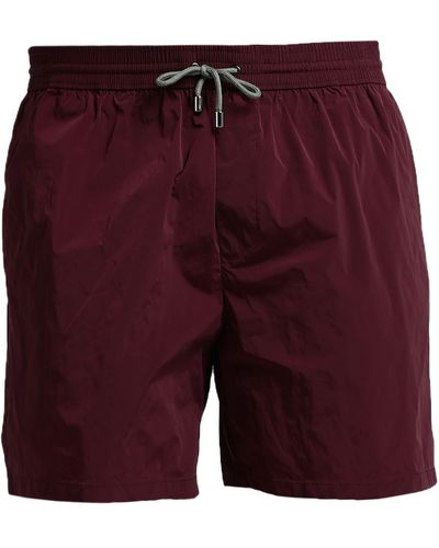 Pal Zileri Short de bain - Rouge