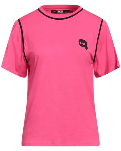 Karl Lagerfeld T-shirts - Pink