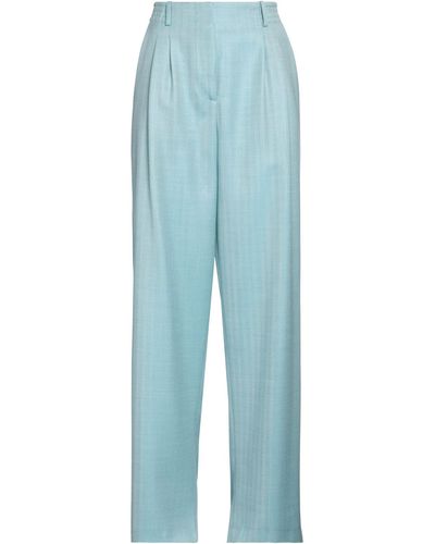 Blue Indress Pants, Slacks and Chinos for Women | Lyst