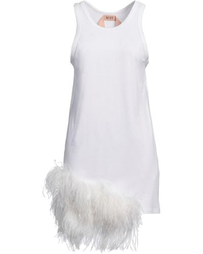 N°21 Vestito Corto - Bianco