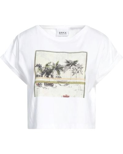 Erika Cavallini Semi Couture T-shirt - Blanc