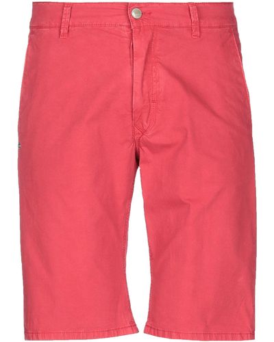 Grey Daniele Alessandrini Shorts & Bermuda Shorts - Red