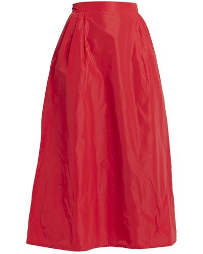 KATE BY LALTRAMODA Maxi Skirt - Red