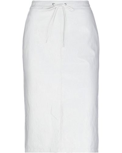 Pinko Midi Skirt - White