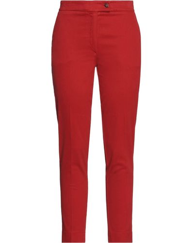 MeMe London Pantalone - Rosso