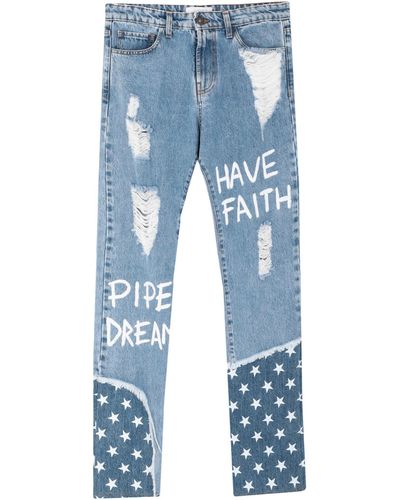 Faith Connexion Pantaloni Jeans - Blu