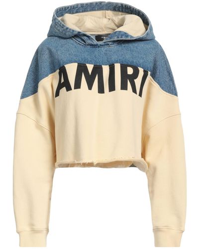 Amiri Sweatshirt Cotton - Blue