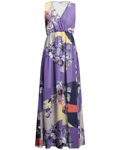 Fracomina Maxi Dress - Purple