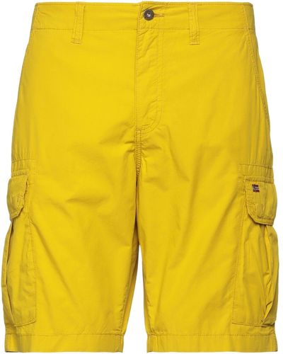 Napapijri Shorts & Bermuda Shorts - Yellow