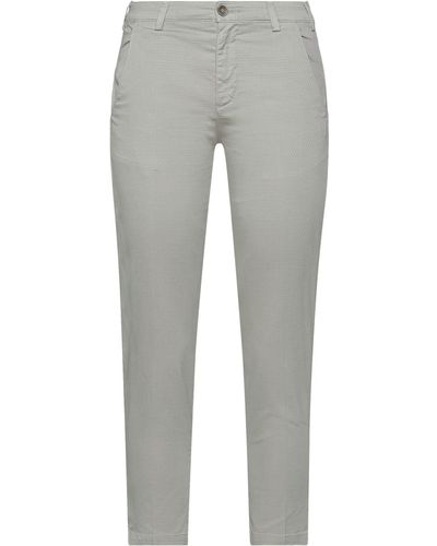 40weft Cropped Trousers - Grey