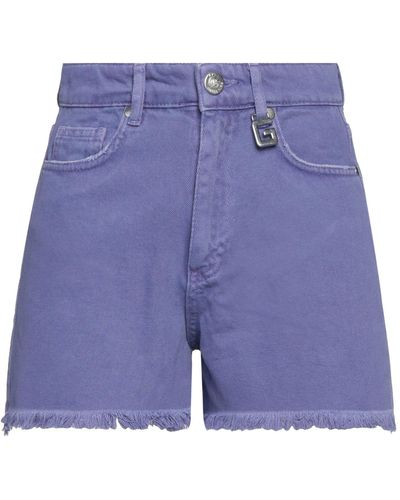 Gaelle Paris Denim Shorts - Blue