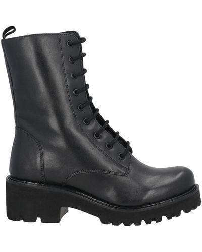 CafeNoir Ankle Boots - Black